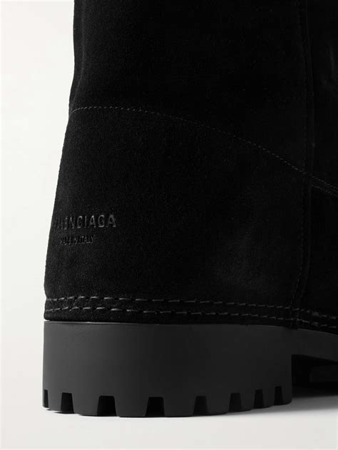 BALENCIAGA Alaska Shearling Boots for Men .